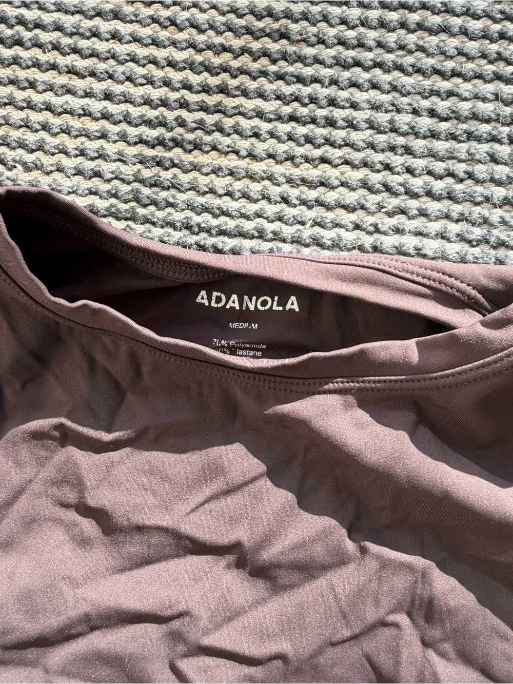 Ultimate Short Sleeve Top - Coffee Bean - Picture 4 of 4